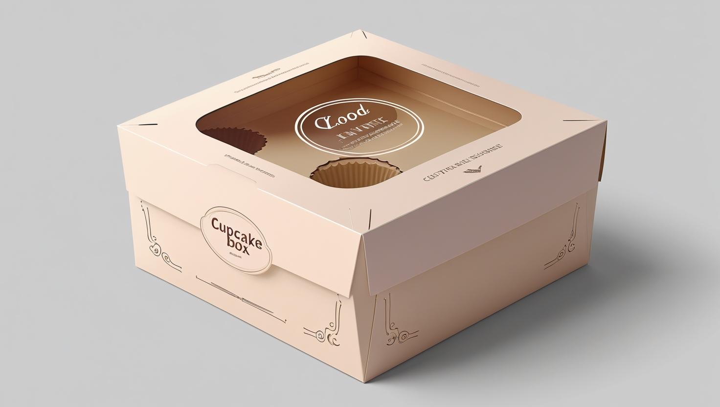 Custom Cupcake Boxes